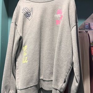 Vans Gray Crewneck Sweatshirt